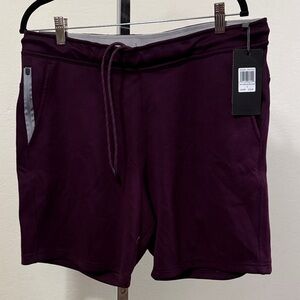 Motion Men's Performance Athletic Shorts - Deep Purple